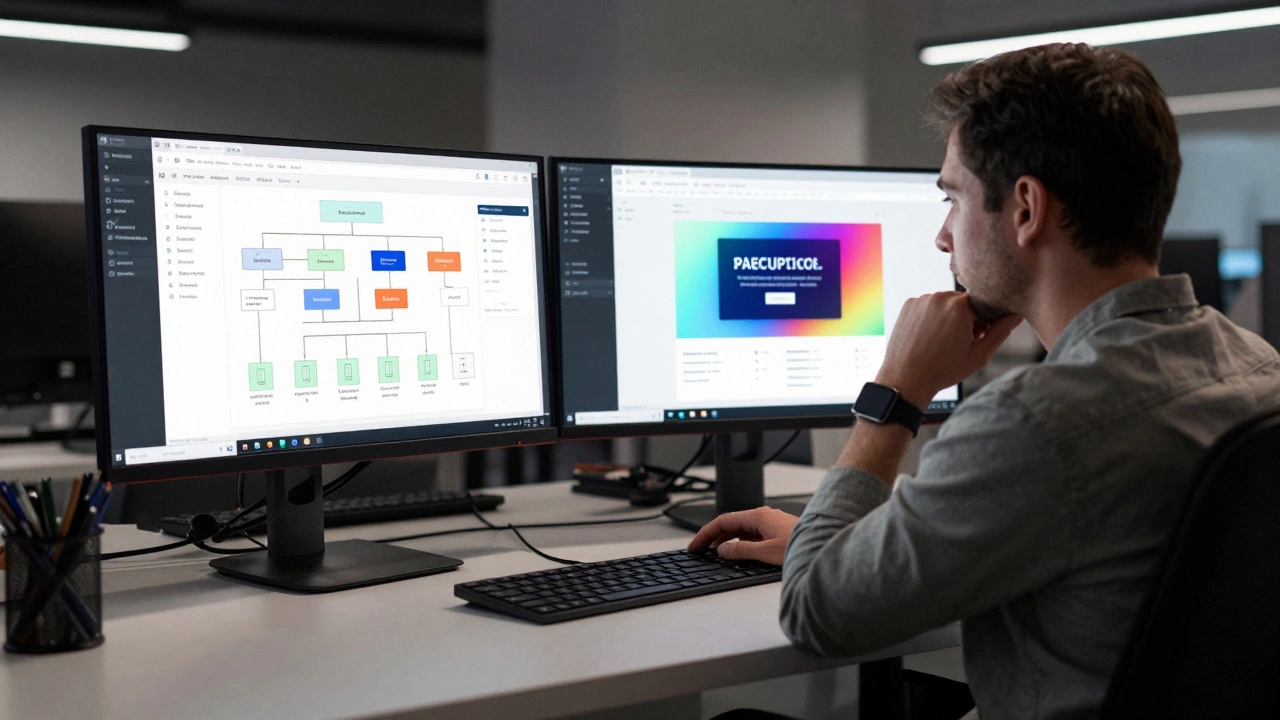 Developer choosing between backend Java and frontend JavaScript careers